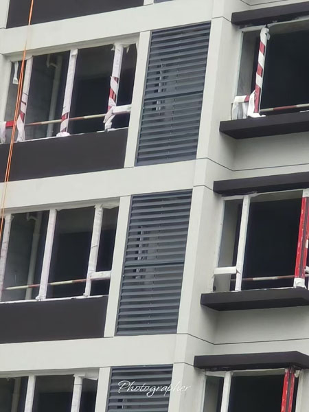 空調罩，護欄安裝實例